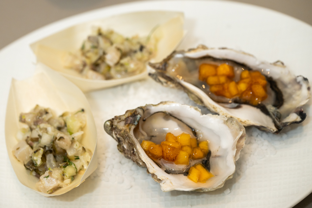 フランス料理にアレンジしたメニュー提供①