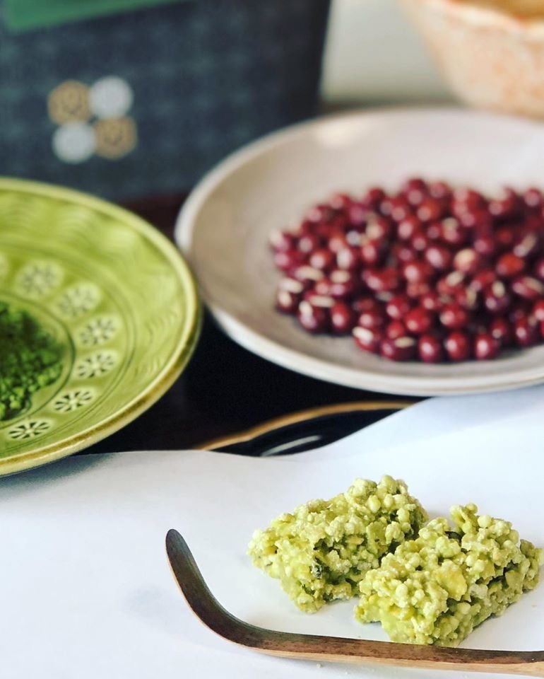 抹茶あずきクランチ