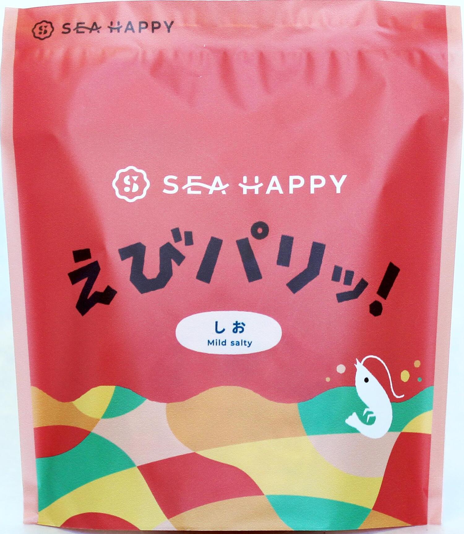 新登場　SEAHAPPY　えびパリッ！しお